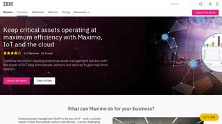 Maximo - Overview - IBM