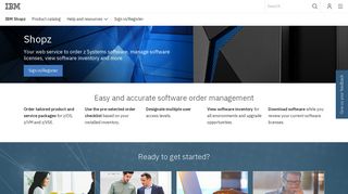 IBM Software Shopz