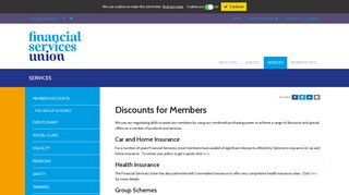 Discounts for Members | FSU - financial services union