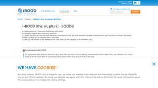 i•BOOD - Internet's Best Online Offer Daily - iBOOD.com