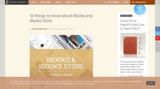 12 things to know about iBooks and iBooks Store - Ebook Friendly