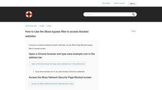 How to Use the iBoss bypass filter to access blocked websites ...