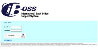 iBoss - International Back-Office Supporting System
