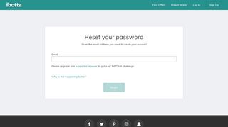 Forgot Password - Ibotta.com