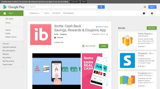 Ibotta: Cash Back Savings, Rewards & Coupons App - Apps on ...