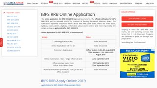 IBPS RRB Apply Online 2019: Online Application RRB PO, Clerk