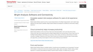 iBright Analysis Software and Connectivity | Thermo Fisher Scientific ...