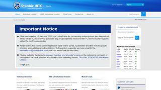 Stanbic IBTC Asset Management: Home