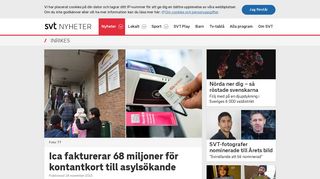 Ica fakturerar 68 miljoner för kontantkort till asylsökande | SVT Nyheter