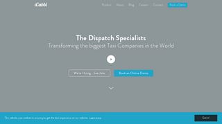 Home - iCabbi - The Taxi Dispatch Specialists