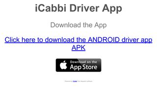iCabbi Driver App