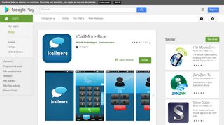 iCallMore Blue - Apps on Google Play