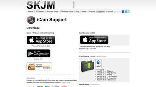 SKJM - iCam - Support