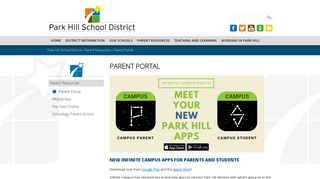Parent Portal - Park Hill School District
