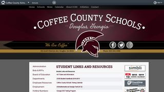 Student Links and Resources | Students | Coffee County School ...