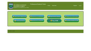 - Professional Students' Portal - ICAN