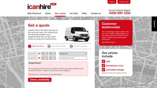 Get a quote - iCanHire