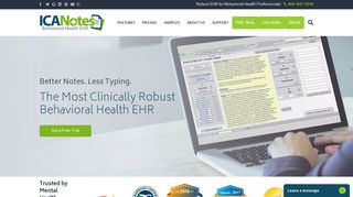 ICANotes | User Friendly Behavioral Health EHR Software for Clinicians