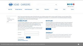 Login - ICAO Careers