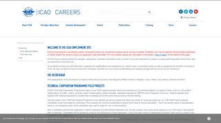 ICAO Careers