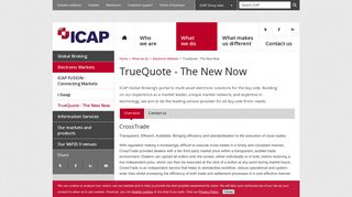 TrueQuote - The New Now – ICAP