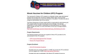 Immunization Program - Illinois Department of Public Health
