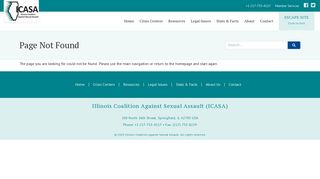 Member Services Login - Illinois Coalition Against Sexual Assault