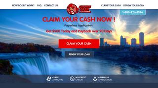 Fast and Instant Online Cash Loans $500-$750 - No Credit Check