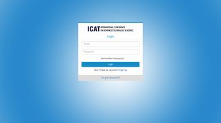 Login | Welcome to ICAT