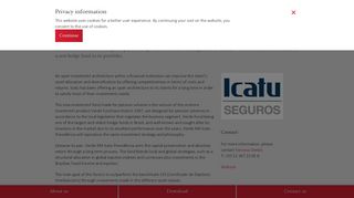 Icatu Seguros launched a new hedge investment fund Swiss Life ...