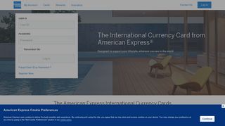 American Express ICC | Log in | Credit Cards, Travel & Rewards