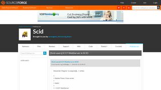 Scid / [Scid-users] ICCF WebServer in SCID - SourceForge