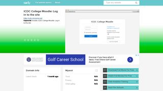 icdc.mrooms.net - ICDC College Moodle: Log in to... - ICDC Mrooms