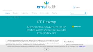 ICE Desktop | EMIS Health