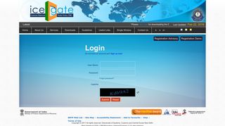 e-Commerce Portal of Central Board - IceGate : e-Commerce Portal of ...