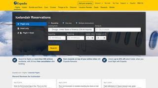 Icelandair: Book Tickets & Reservations on Icelandair Flights | Expedia ...