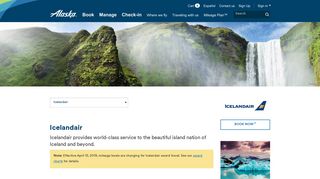 Icelandair - Airline partners - Mileage Plan | Alaska Airlines