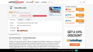 Is IceLotto a Scam or Legit? Read 41 Reviews! - Lotto Exposed