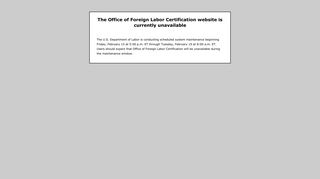 iCERT VISA PORTAL SYSTEM - Foreign Labor Certification