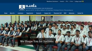 Ilahia College of Engineering and Technology:home