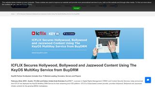 ICFLIX Secures Hollywood, Bollywood and Jazzwood Content Using ...