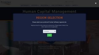 Human Capital Management | Frontier Software