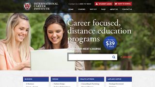 International Career Institute: Distance Education