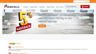 FASTag Benefits - ICICI Bank