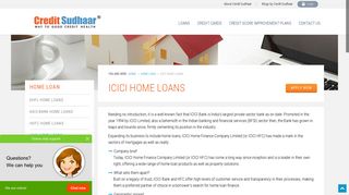 About ICICI Home loan types, Eligibility for different schemes and Emi's