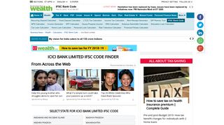 ICICI IFSC Code: Find ICICI Bank IFSC code, MICR code, Branches ...
