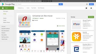 Universe on the move - Apps on Google Play