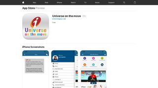 Universe on the move on the App Store - iTunes - Apple