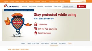 Debit Card Online | ICICI Bank