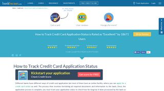 Credit Card Status: Track Your SBI,ICICI,HDFC,AXIS Application ...